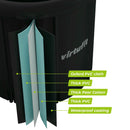 VIRTUFIT WANNA LODOWA XXL  375 LITRÓW ANTRACYT Z AKCESORIAMI