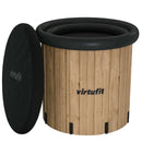 VIRTUFIT WANNA LODOWA XXL  375 LITRÓW WOOD LOOK Z AKCESORIAMI