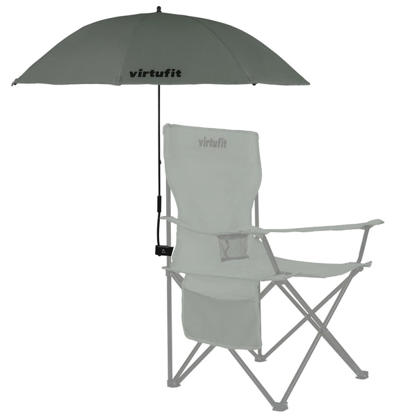 VIRTUFIT UNIWERSALNY PARASOL DO KRZESŁA - SZARY