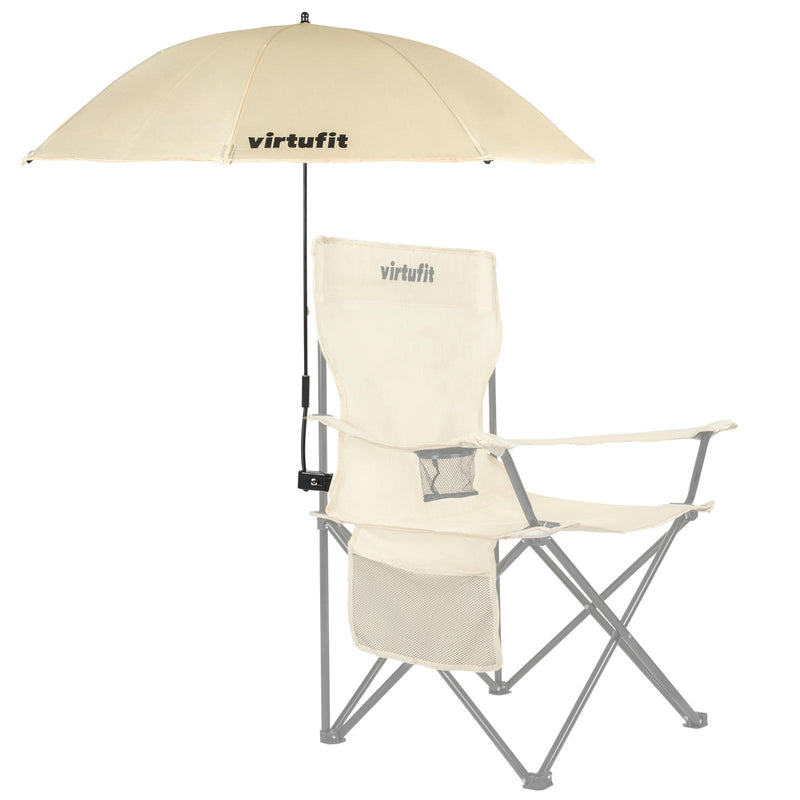 VIRTUFIT UNIWERSALNY PARASOL DO KRZESŁA - BEŻOWY