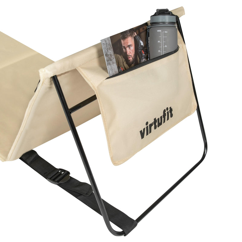 VIRTUFIT MATA PLAŻOWA - BEŻOWA
