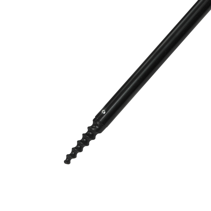 VIRTUFIT PARASOL PLAŻOWY - OSŁONA PRZECIWWATROWA - 180 CM - SZARY