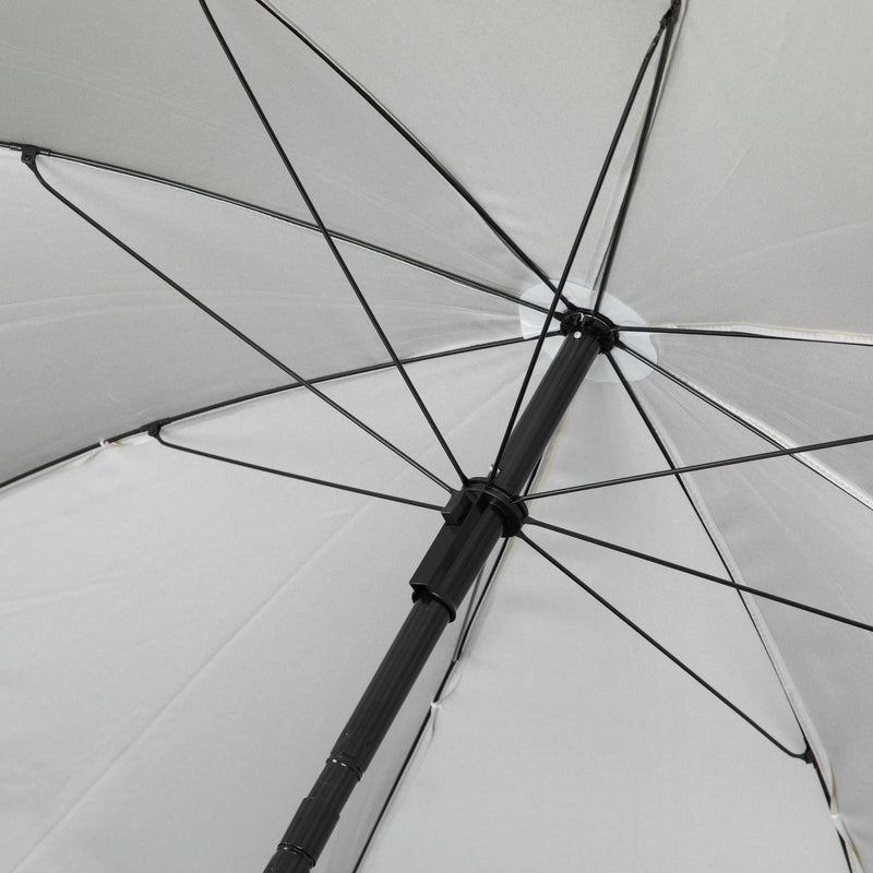 VIRTUFIT PARASOL PLAŻOWY - OSŁONA PRZECIWWATROWA - 180 CM - SZARY