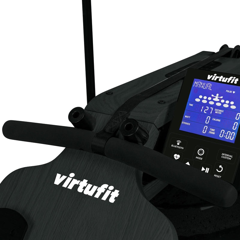 VIRTUFIT ELITE WIOŚLARZ Z OPOREM WODNYM - CZARNA EDYCJA