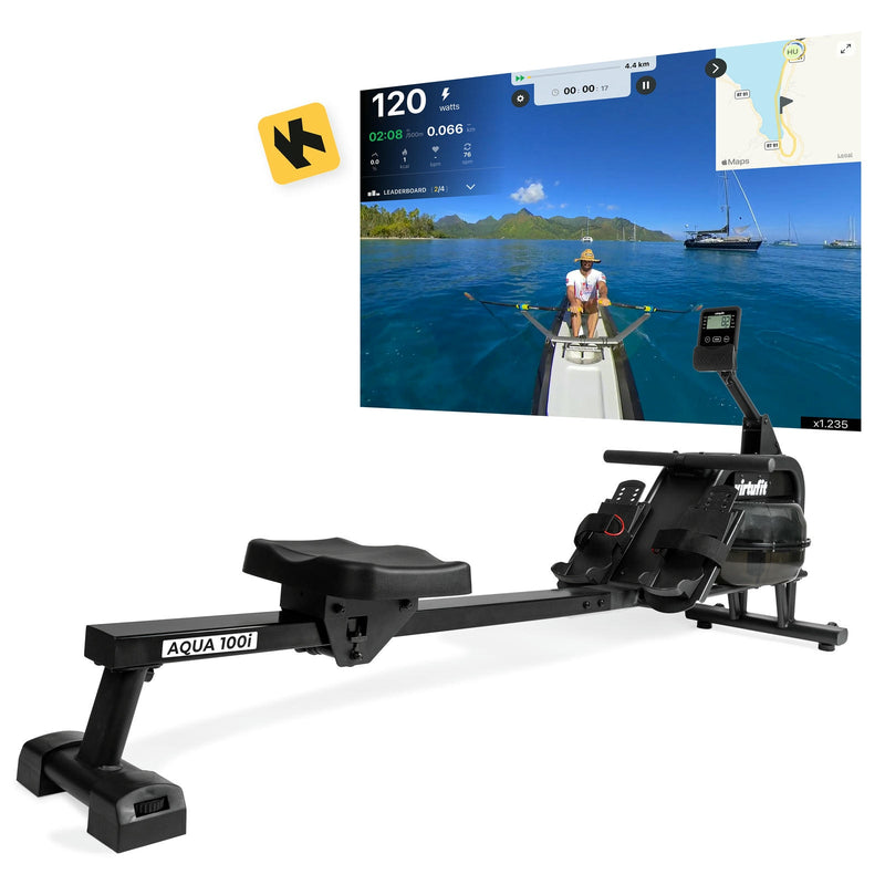 VIRTUFIT WIOŚLARZ Z OPOREM WODNYM AQUA 100I