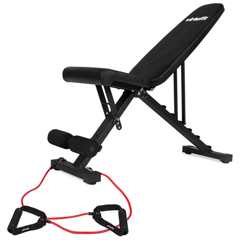 VIRTUFIT SKŁADANA REGULOWANA ŁAWKA FITNESS FB100