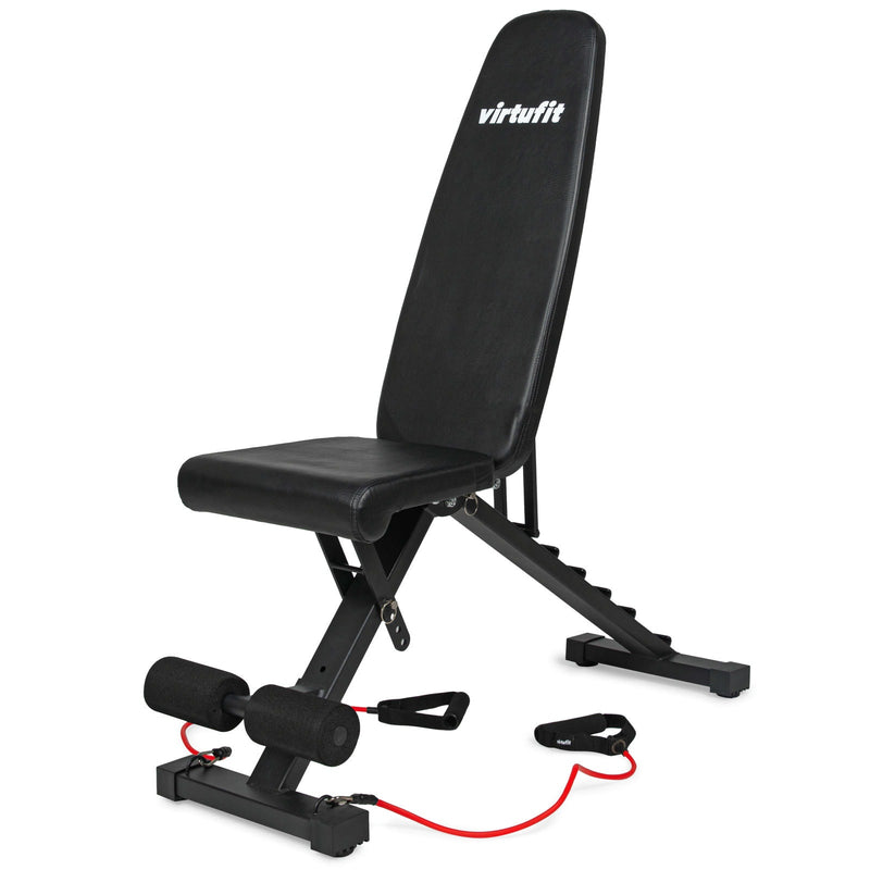 VIRTUFIT SKŁADANA REGULOWANA ŁAWKA FITNESS FB100