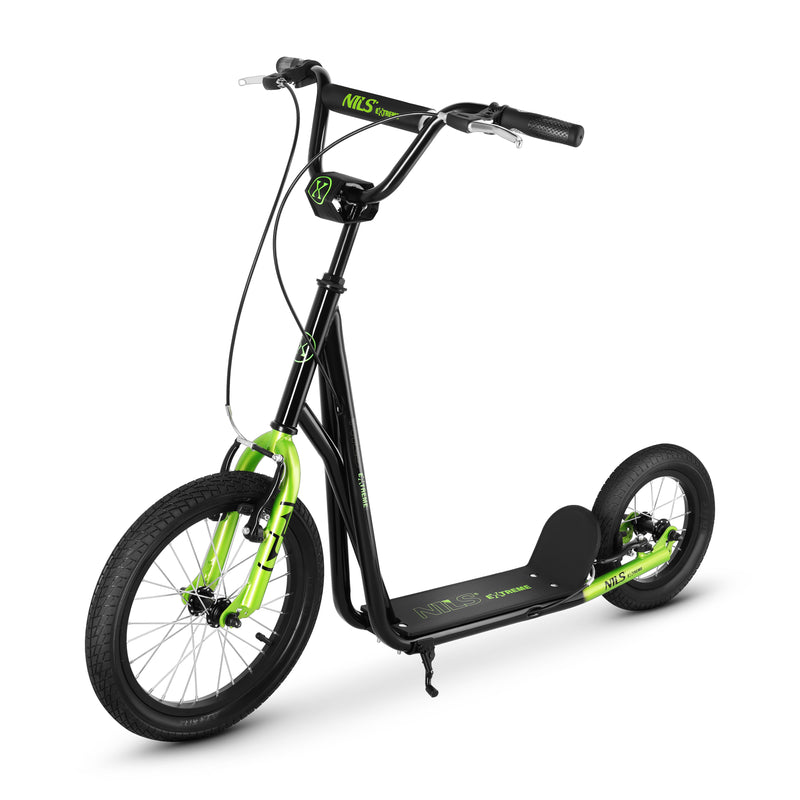 WH10201 SKÚTR S NAFUKOVACÍMI KOLEČKY 16/12'' NILS EXTREME