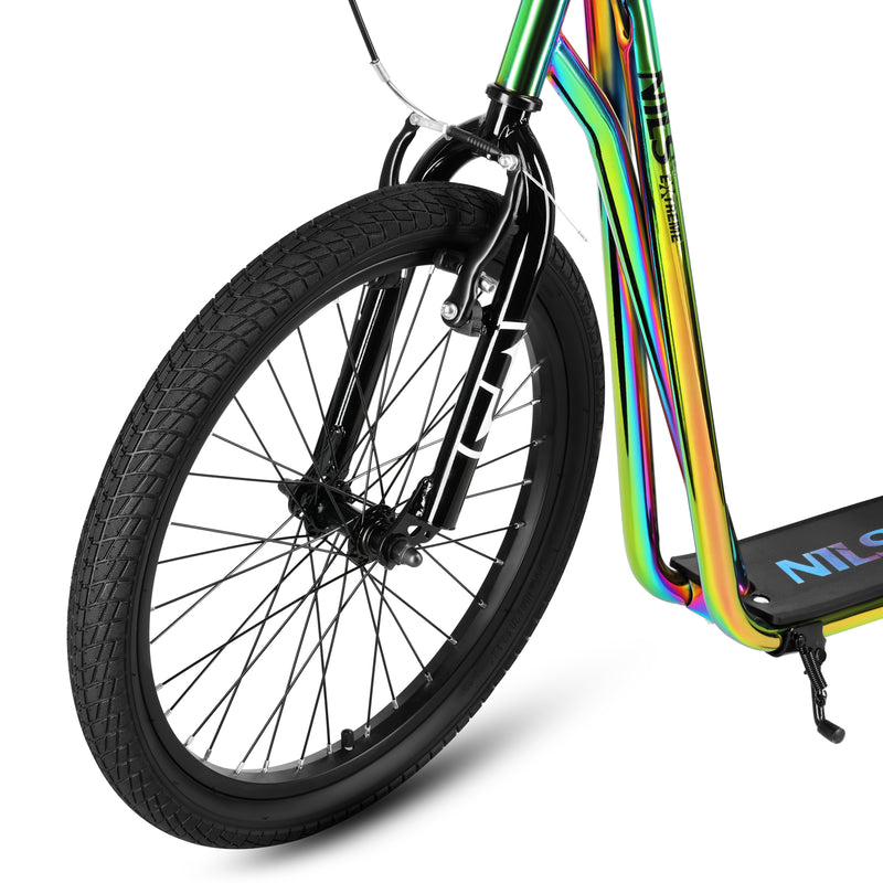 WH10212 SKÚTR S NAFUKOVACÍMI KOLEČKY 20/16'' NILS EXTREME