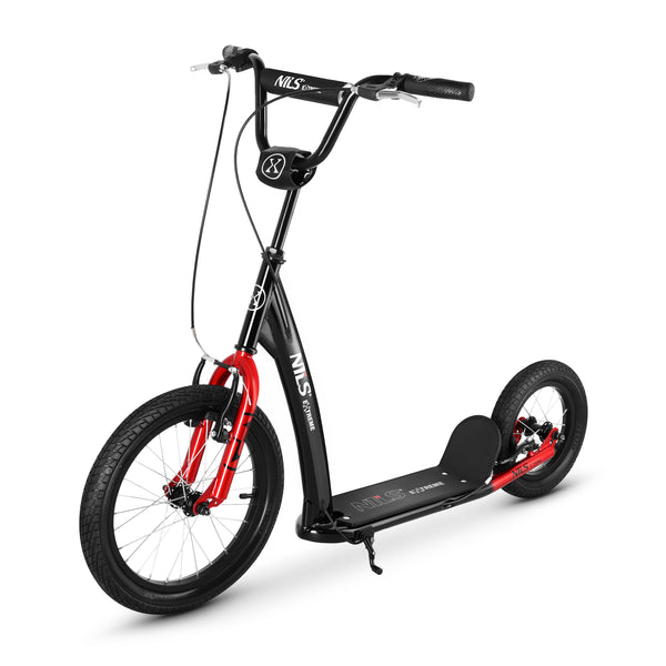 WH10612 SKÚTR S NAFUKOVACÍMI KOLEČKY 16/12'' NILS EXTREME