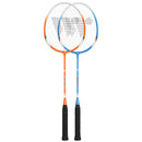 ALUMTEC 330K BADMINTON RACKET SET BLUE+ORANGE WISH
