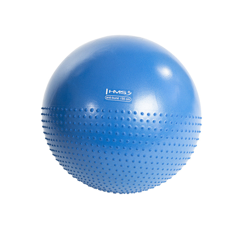 YB03 NEW 55CM NAVY BLUE GYMNASTIC MASSAGE BALL HMS