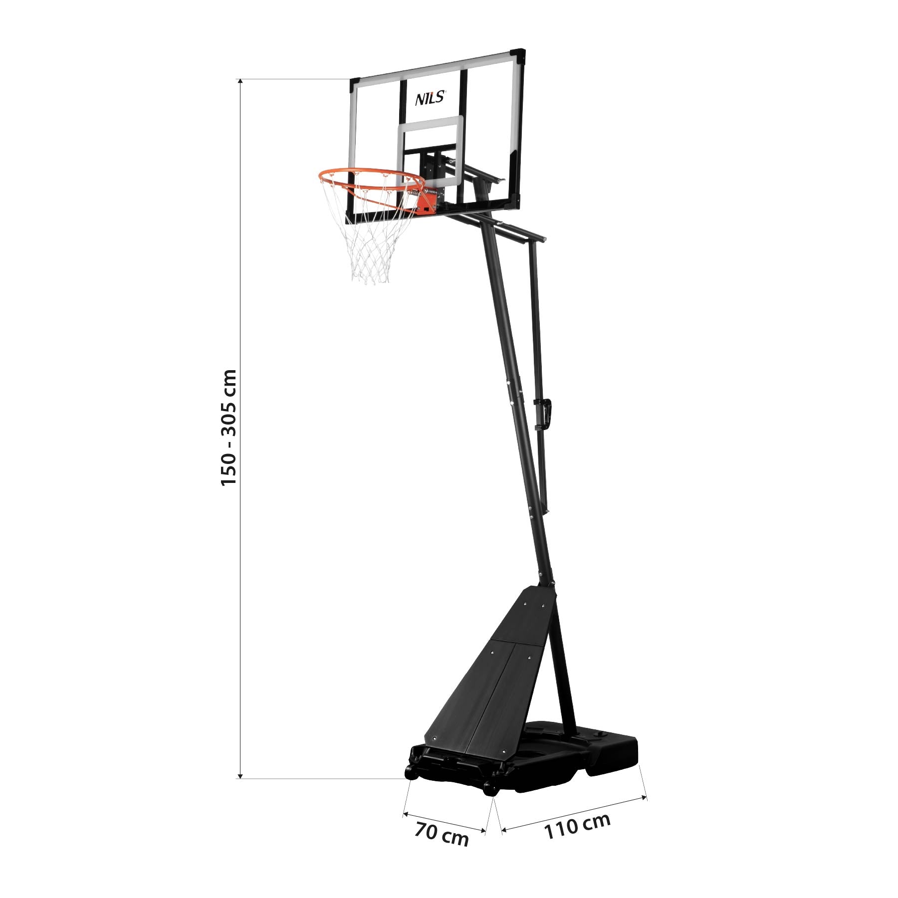 ZDK255 BASKETBALL BASKET NILS