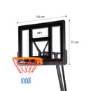 ZDK520 BASKETBALOVÝ KOŠ NILS