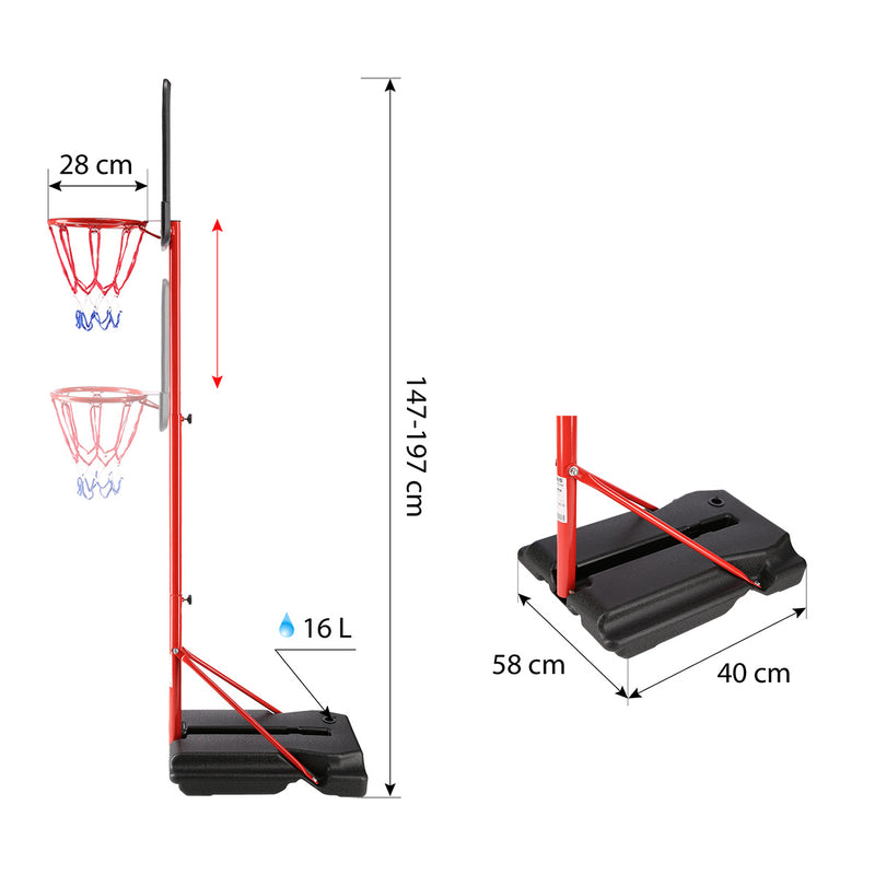 ZDK881A BASKETBALL BASKET NILS