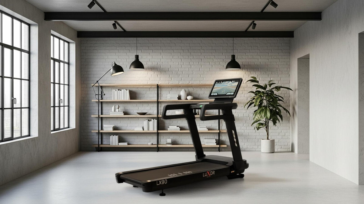 BH Fitness Luxor LX90 AC TFT Bieżnia z dotykowym wyświetlaczem 22"