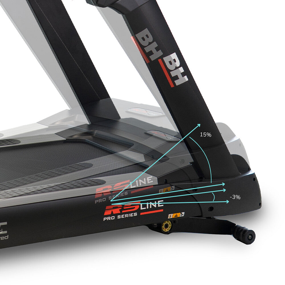 BH Fitness RS2000 LED AC G6514 Bieżnia treningowa