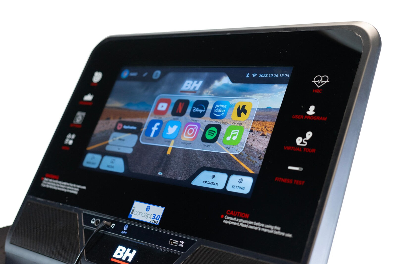 Běžecký pás BH Fitness RS1200 TFT 16" AC G6512TFT