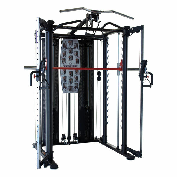 Brama Funkcjonalna SCS z maszyną Smitha Inspire Fitness by Centr (Zestaw)