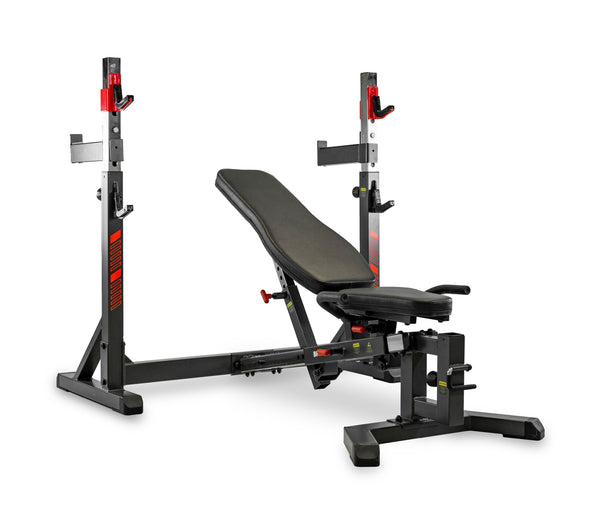 BH Fitness Olympic Rack G510 Ławka olimpijska ze stojakiem