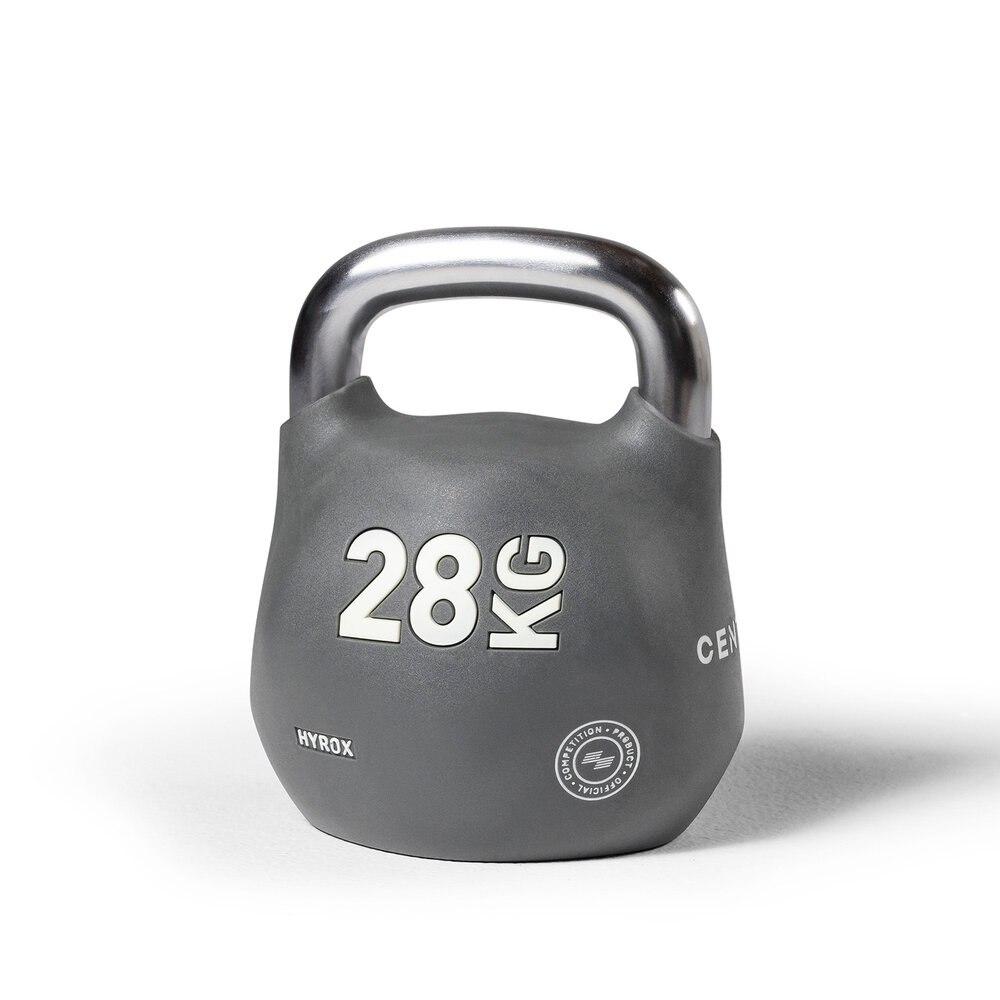 Kettlebell Octo 28kg Centr x Hyrox – kettlebell treningowy 8-Sided Design CENTR x HYROX