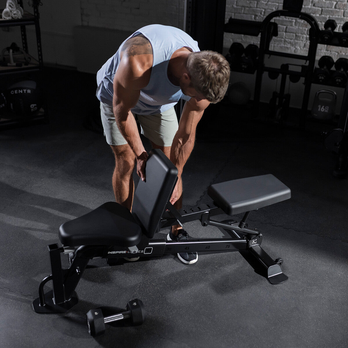 Inspire Fitness by Centr FID7.1 Ławka treningowa regulowana