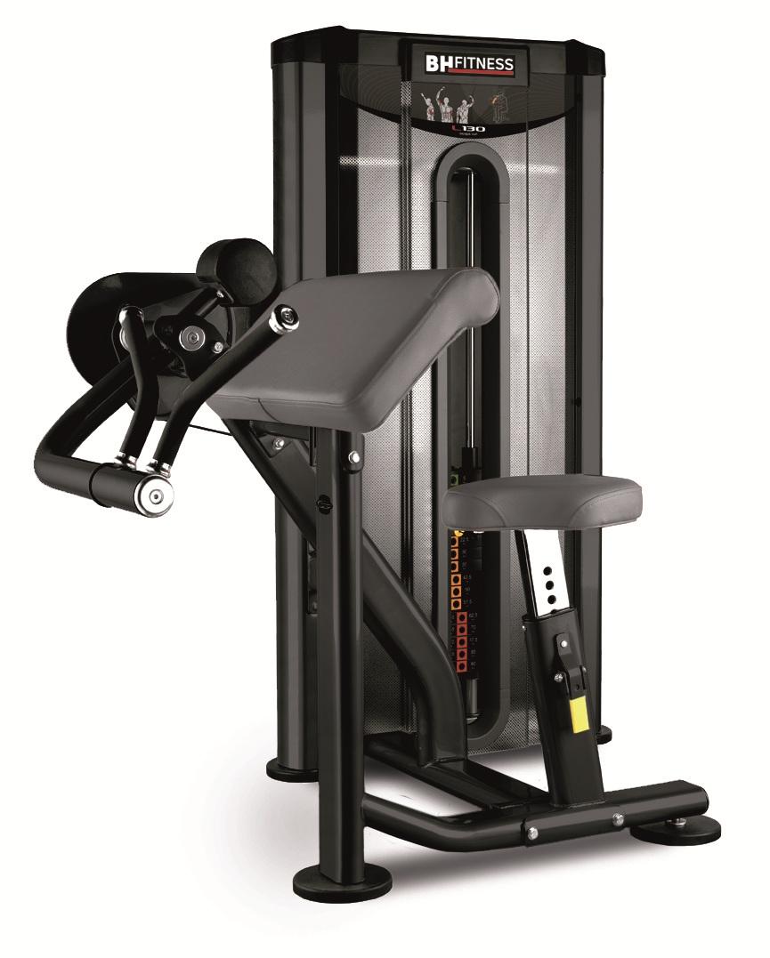 Maszyna stosowa do ćwiczeń mięśni bicepsu L130B Biceps Curl  BH Fitness