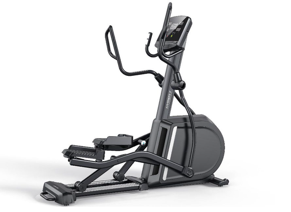 Electromagnetic elliptical trainer with incline adjustment E17 LED Gymost