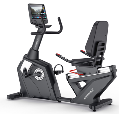 Electromagnetic Recumbent Exercise Bike R11 V5 TFT 15.6" HRC Gymost