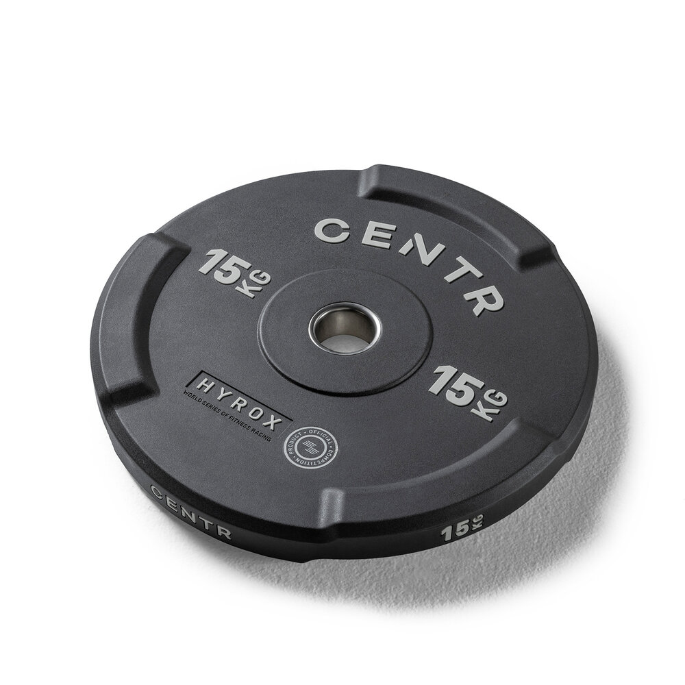 Talerz Olimpijski 15kg Centr x Hyrox