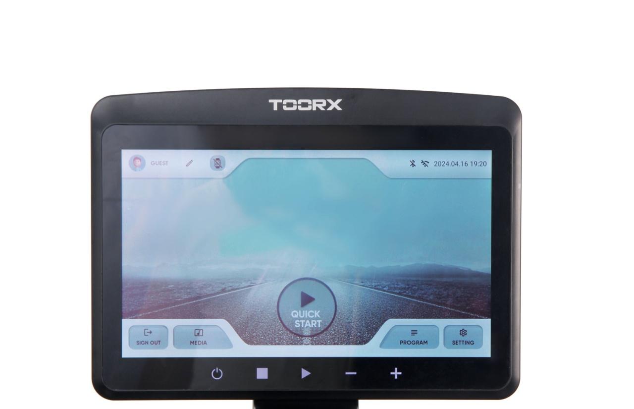 Toorx Fitness Mirage C90 TFT Bieżnia składana z dotykowym wyświetlaczem