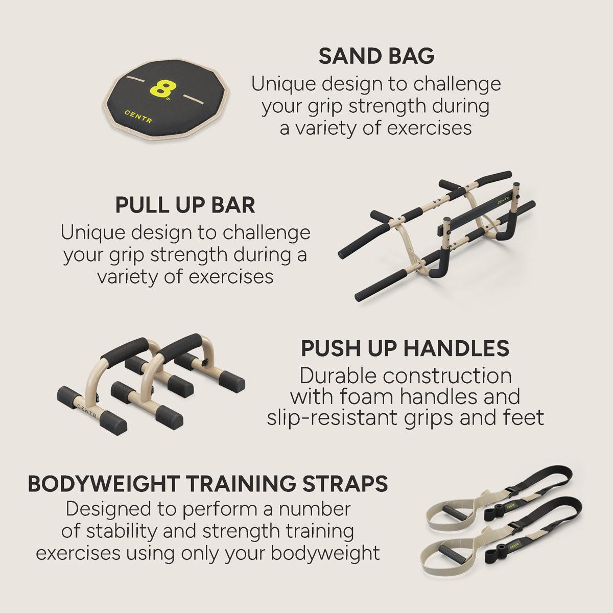 Centr Strength Training Kit Zestaw do ćwiczeń (CSTK)