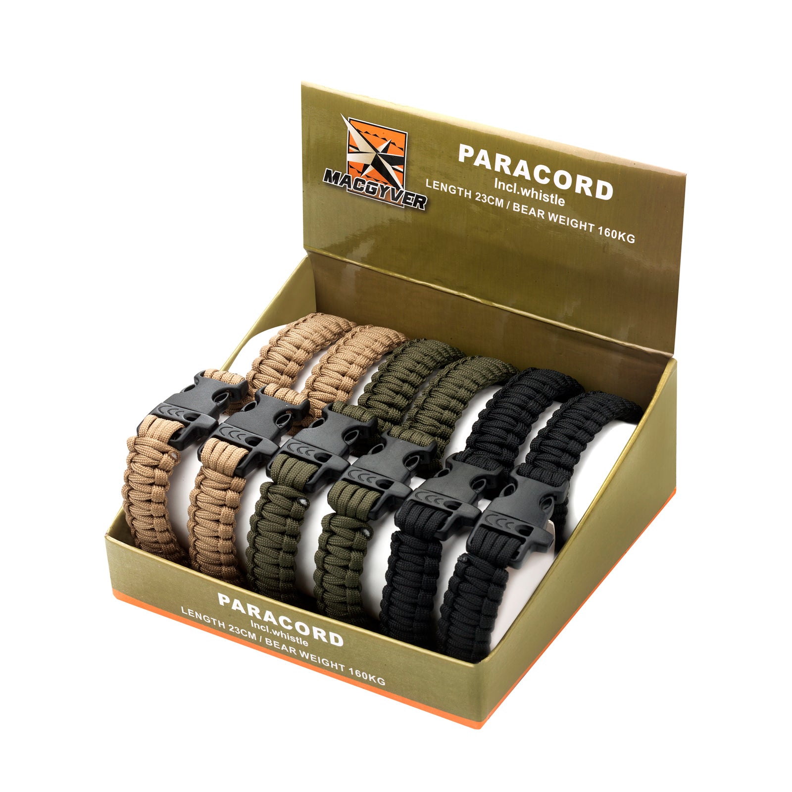 NÁRAMEK MACGYVER SURVIVAL - PARACORD 102255
