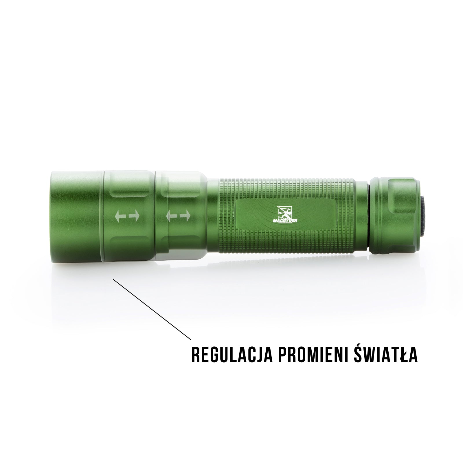 HLINÍKOVÁ SVÍTILNA MACGYVER S PLYNULOU REGULACÍ SVĚTLA 200 LM 102275