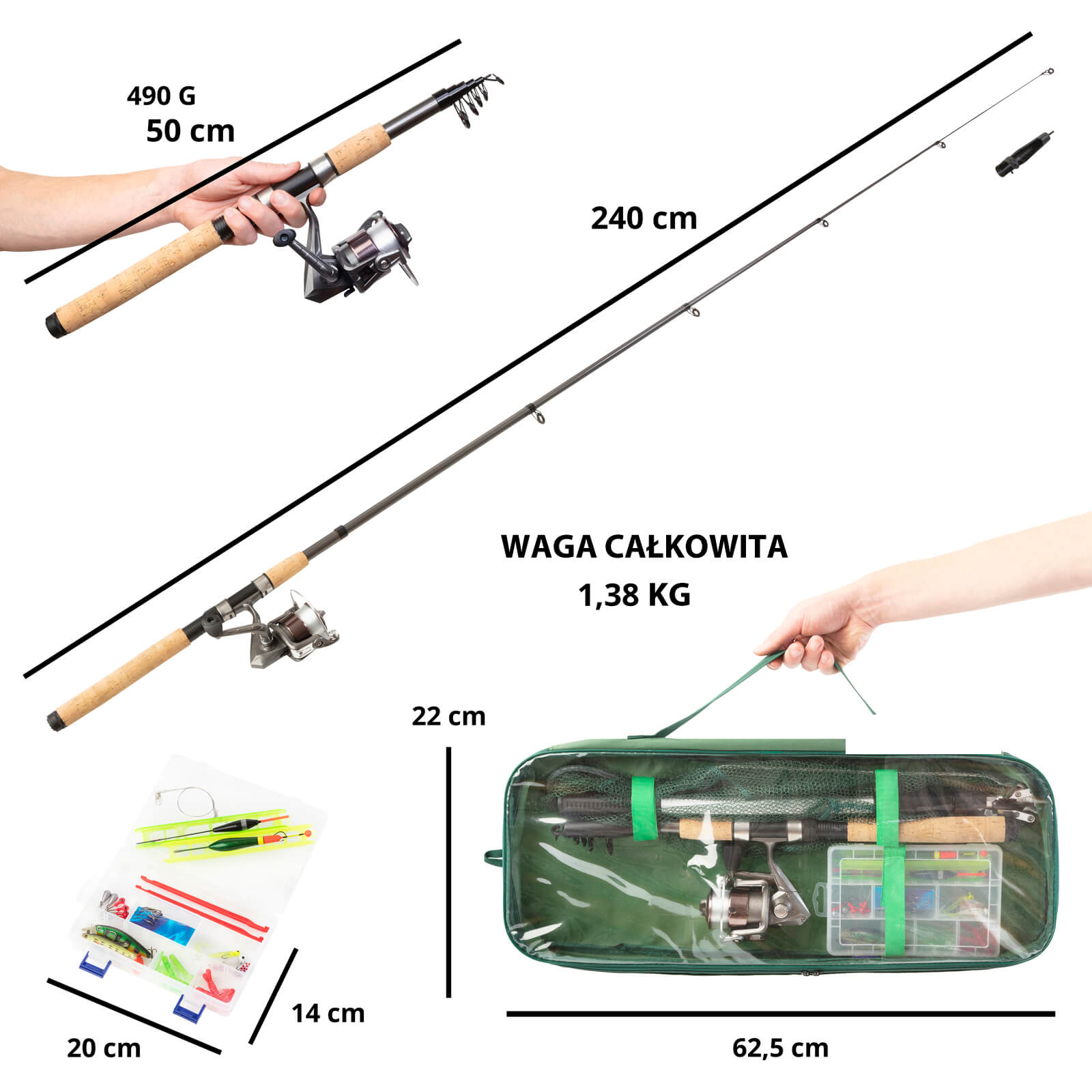 RYBÁŘSKÁ SADA MACGYVER BIG FISH 41 V 1 102279