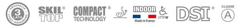 Cornilleau Competition 540 ITTF Niebieski stół tenisowy