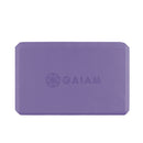 GAIAM PURPLE FOAM YOGA CUBE 52214