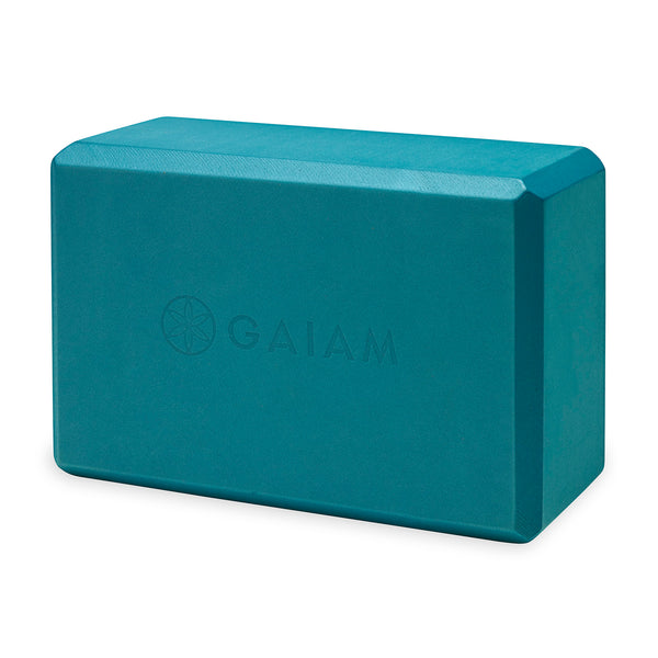 GAIAM FOAM YOGA CUBE BLUE TEAL 59181