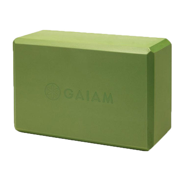 GAIAM FOAM YOGA CUBE LIGHT GREEN 59186