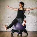GAIAM THERAPEUTIC CHAIR WITH BALL AND BACKREST 6002RTL