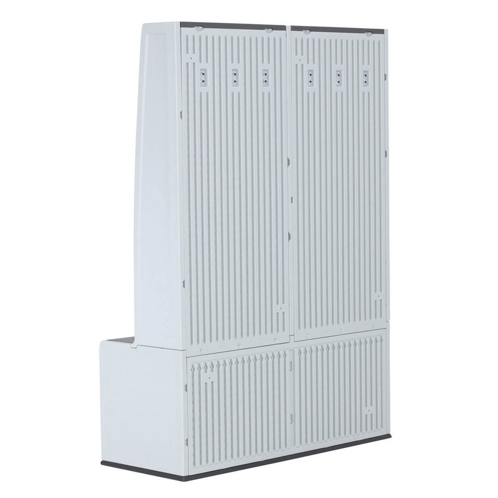 LIFETIME CLOTHING CABINET WITH BENCH 60226