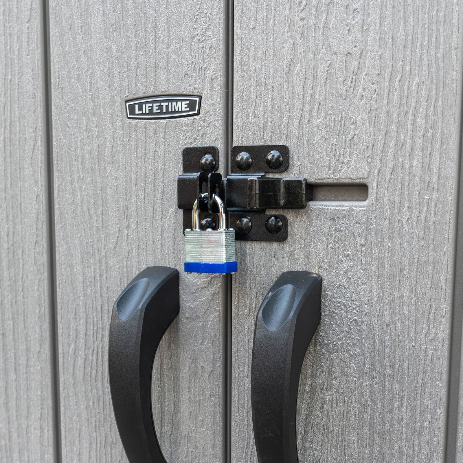 LIFETIME GARDEN CABINET PREMIUM 136x70 GRAPHITE 60300