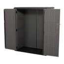 LIFETIME GARDEN CABINET PREMIUM 136x70 GRAPHITE 60300