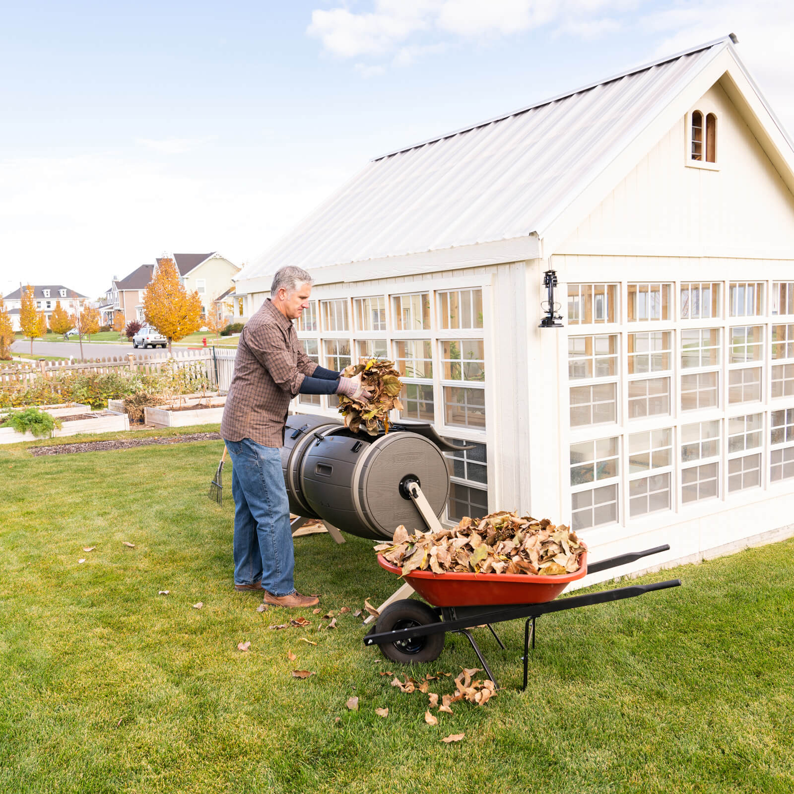 LIFETIME DOUBLE COMPOST BIN 378 L 60309