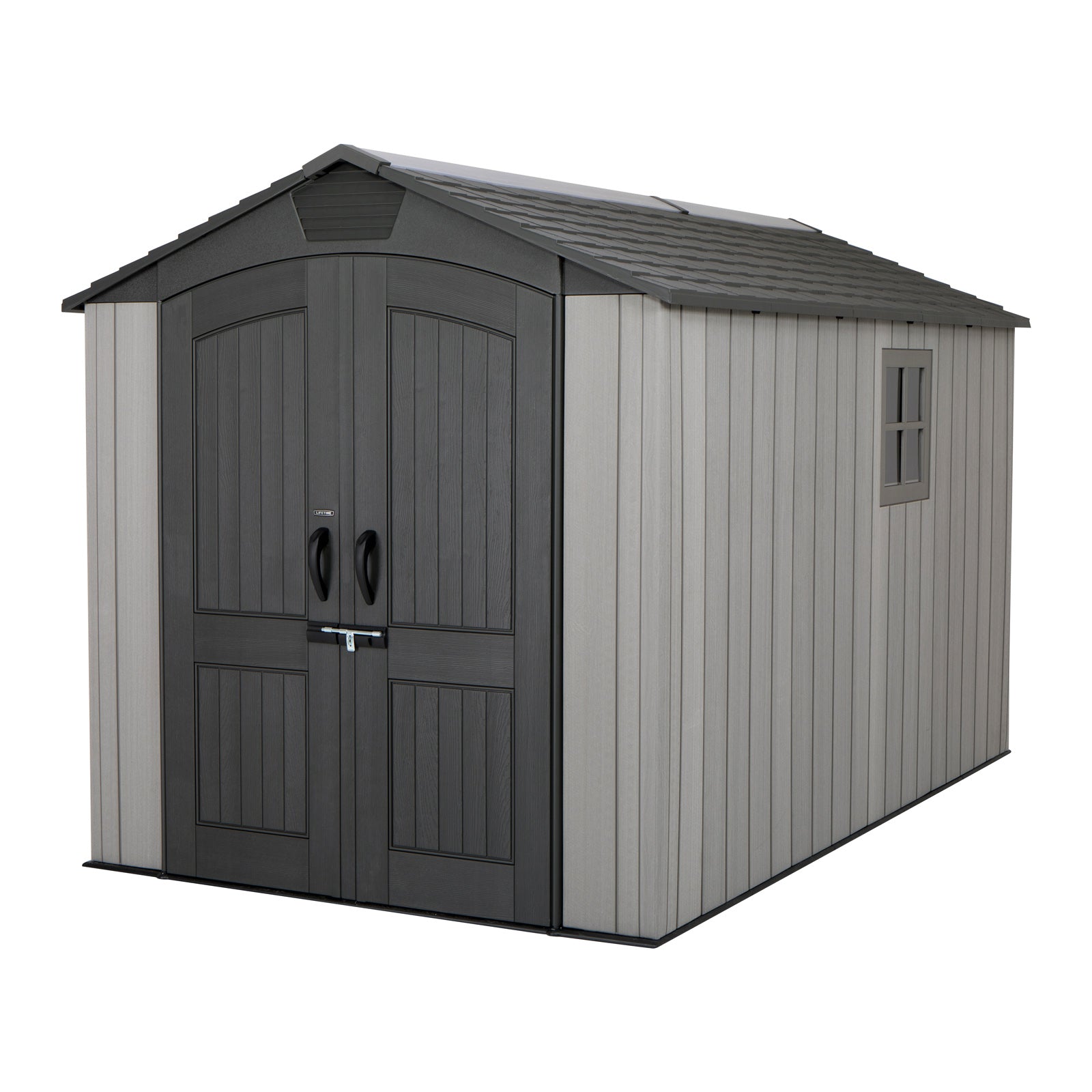 LIFETIME GARDEN SHED PREMIUM 213x365 GRAPHITE 60311