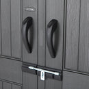 LIFETIME GARDEN SHED PREMIUM 213x365 GRAPHITE 60311