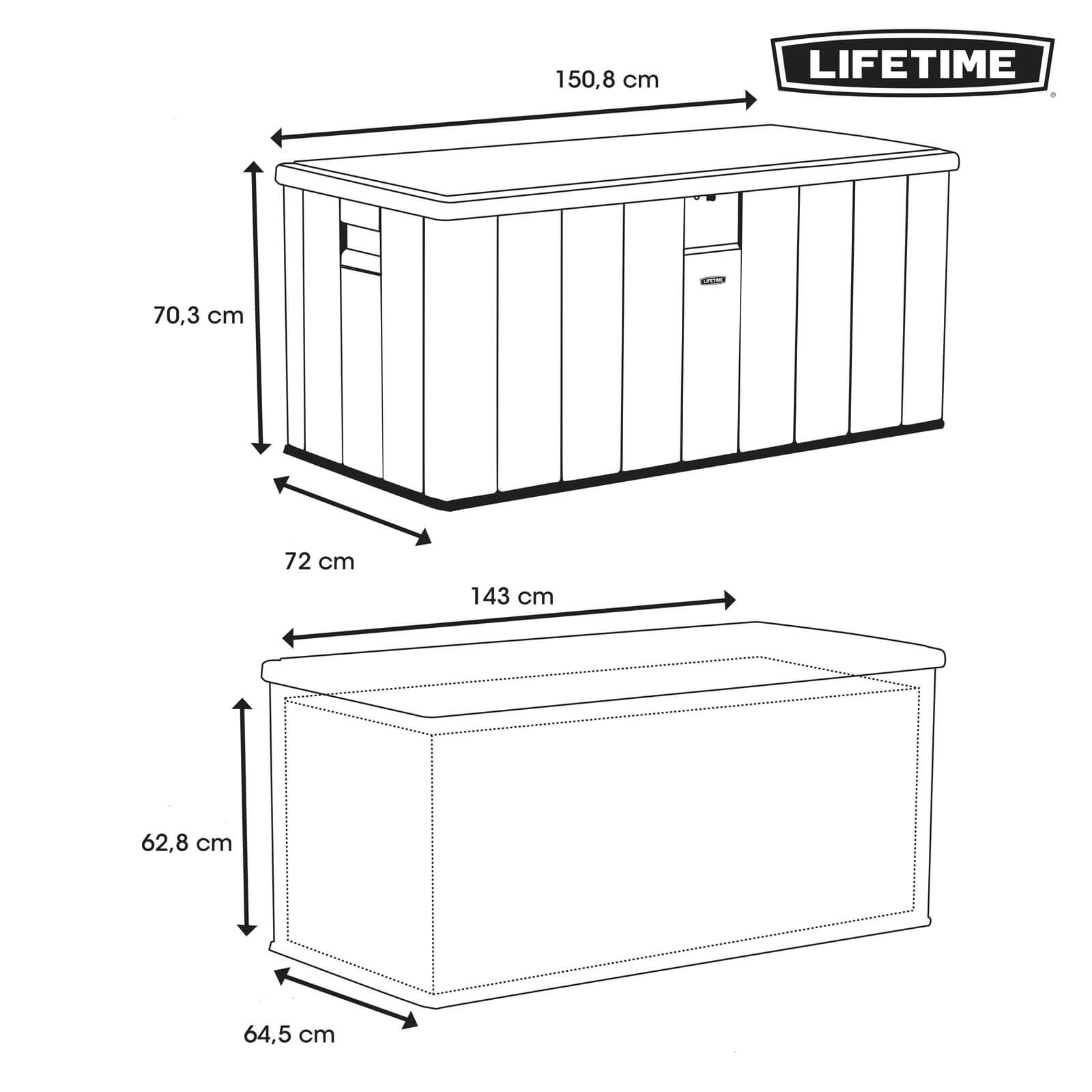 LIFETIME GARDEN BOX PREMIUM 567 L 60362