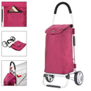 Skládací nákupní vozík Cruiser Classic Fuchsiová prémiová 604319