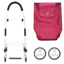 Skládací nákupní vozík Cruiser Classic Fuchsiová prémiová 604319