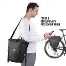 Sakwa rowerowa wodoodporna jednostronna 28 L Dutch Mountains